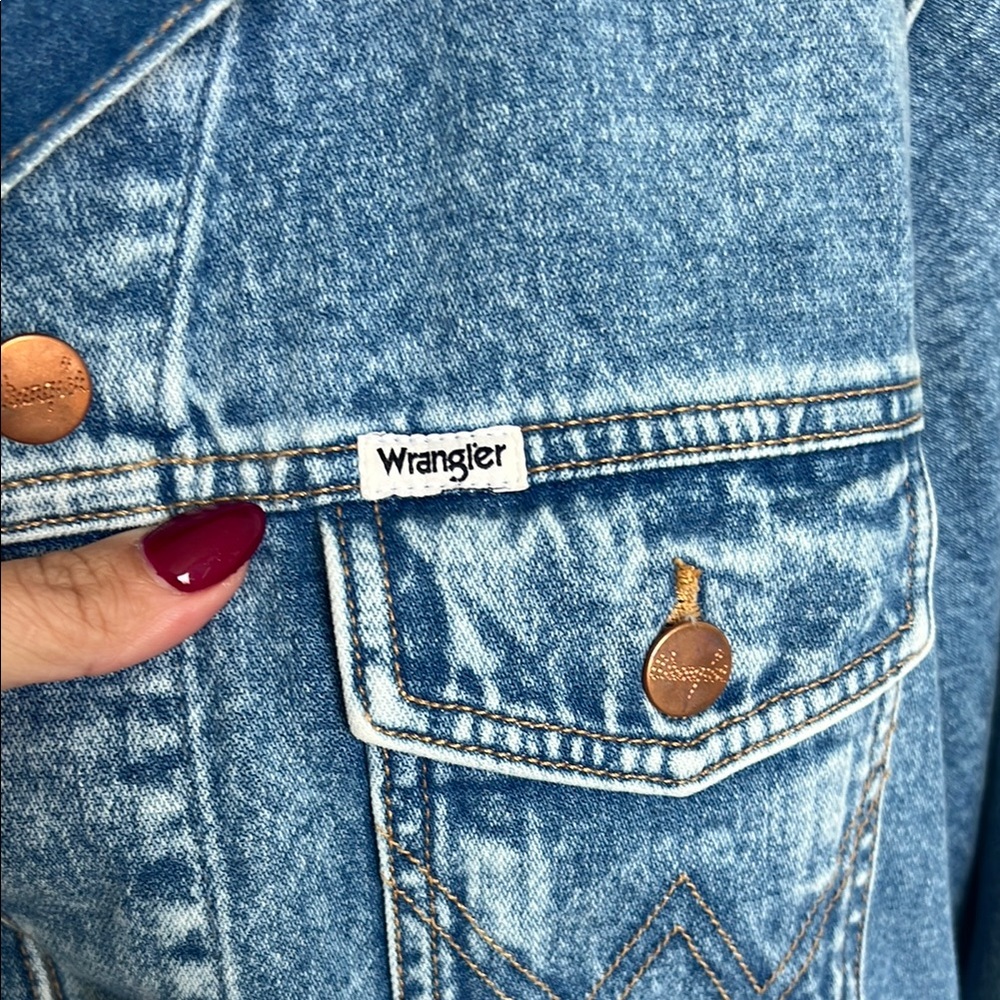 Wrangler Light Blue Jean Jacket - Picture 4 of 6